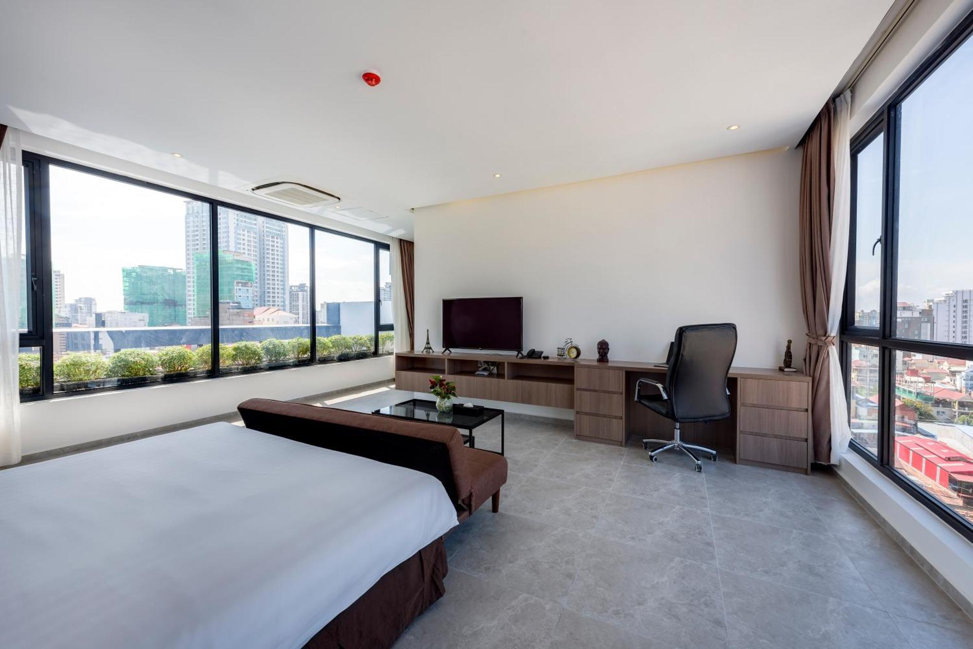 Residence 105 Hotel And Apartment Phnom Penh Room photo